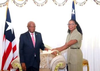 Daughter of Former Pres. Doe Meets Pres. Boakai in Emotional Return to Executive Mansion