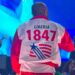 Davido Celebrates Liberia’s Independence Day in Custom Outfit at U.S. Concert