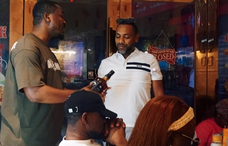 Liberian Business Association in China Warmly Welcomes U.S. Couple in a Joyful Gathering